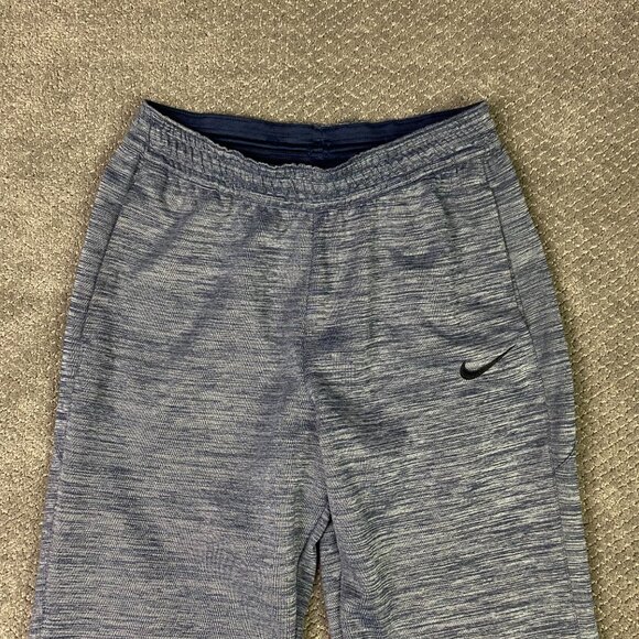 Nike Joggers Sweatpants Mens Large Blue Heather Spotlight Basketball Gym Pants - Picture 3 of 15